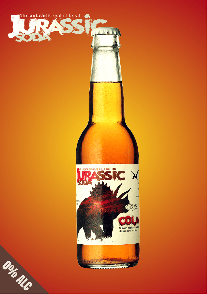 JURASSIC SODA | Cola (24x33cl)