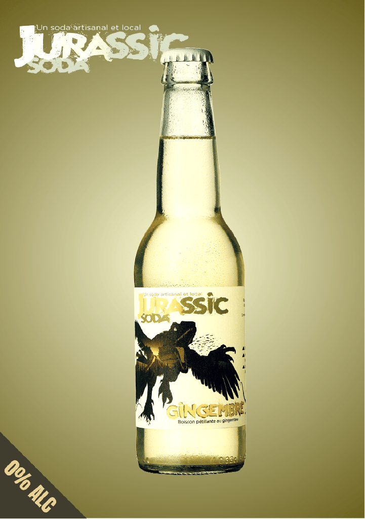 JURASSIC SODA | Gingembre (24x33cl)