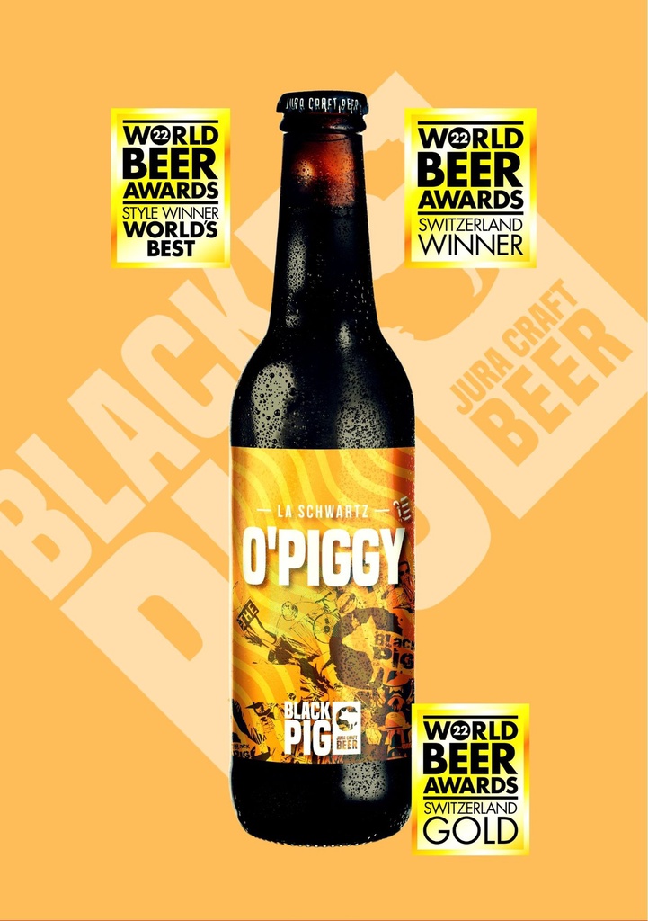 BLACKPIG | O'PIGGY | La Schwartz (24x33cl)