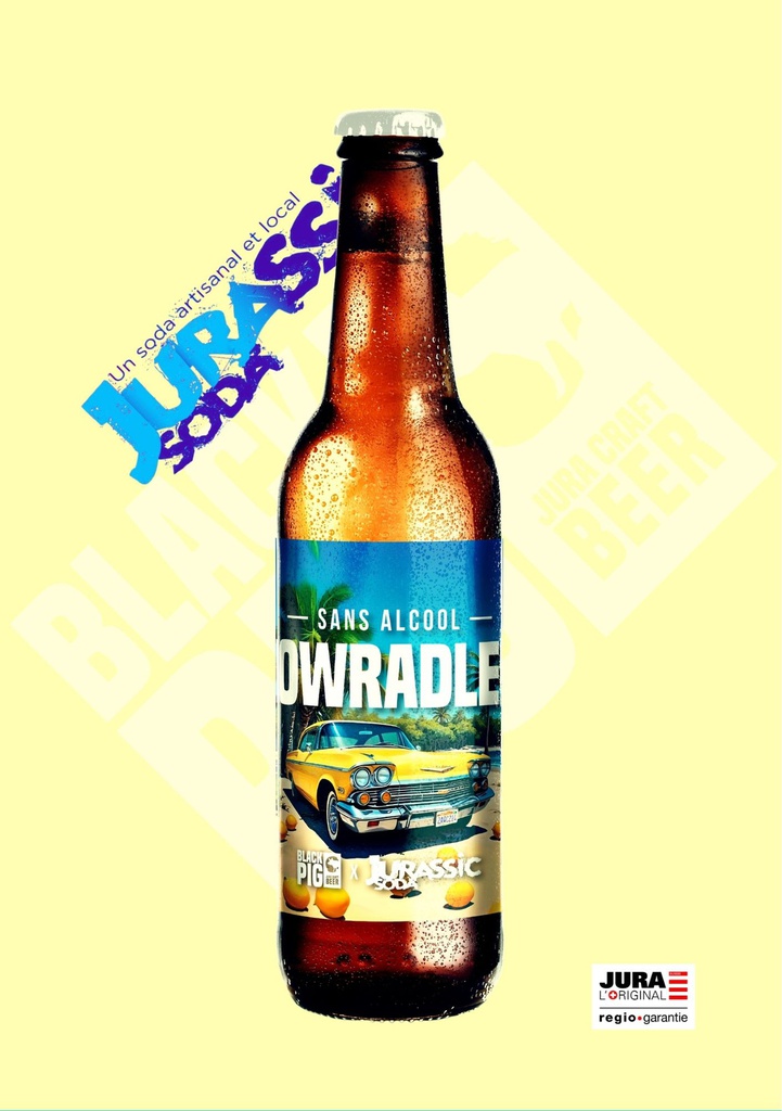 BLACKPIG ❤ JURASSIC SODA | LOWRADLER | Le Panaché sans alcool (24x33cl)