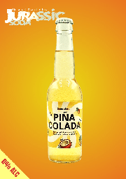 [JURASSIC-SODA_PINA-COLADA_33CL_X24] JURASSIC SODA | Mocktail Pinã Colada (24x33cl)